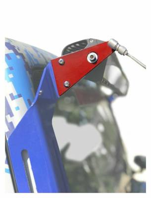 Steinjager - Steinjager Upper A-Pillar Limb Lifter Brackets Red Baron for Jeep JK J0047536