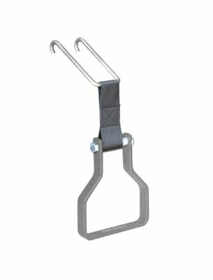 Steinjager - Steinjager Truck Cab Side Stirrup Step-Gray Hammer for Wrangler JK J0045872
