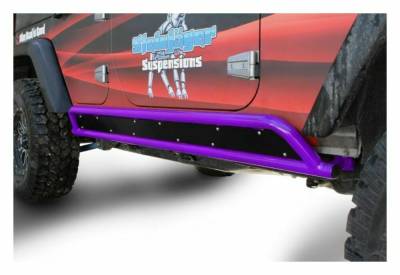 Steinjager - Steinjager Phantom Rock Sliders-Sinbad Purple for Wrangler JK 4DR J0044893