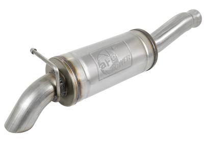 aFe Power - aFe 49-48074 Rock Basher 3" Cat-Back Exhaust System for 18-26 Wrangler JL 3.6L