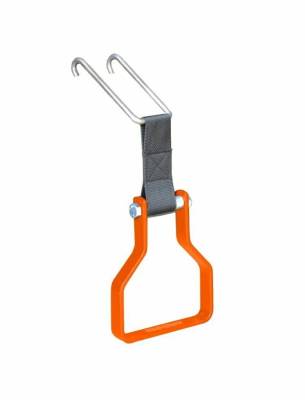 Steinjager - Steinjager Truck Cab Side Stirrup Step-Fluorescent Orange for Jeep JK J0045862