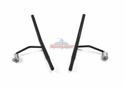 Steinjager - Steinjager Magnetic Side Mirror Leg Kit Black for Wrangler JK J0041001