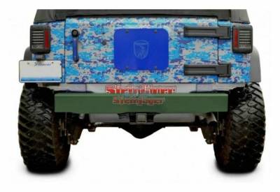 Steinjager - Steinjager Rear Off Road Bumper-Locas Green for Wrangler JK J0047868