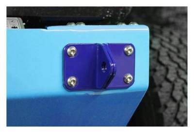 Steinjager - Steinjager Front/Rear Bumper D-Ring Mounts-SW Blue for Wrangler JK J0045330