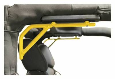 Steinjager - Steinjager Rear Rigid Style Grab Handles-Lemon Peel for Jeep JK 2DR J0043499
