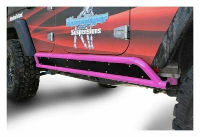 Steinjager - Steinjager Phantom Rock Sliders-Pinky for Wrangler JK 4DR J0044888