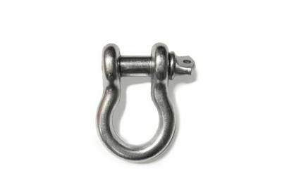 Steinjager - Steinjager J0048023 3/4" D-Ring Shackle 4.75 Ton Bare Each for Jeep JL