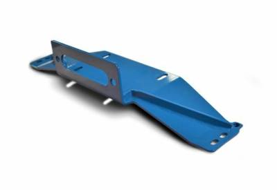 Steinjager - Steinjager Winch Mounting Plate-Playboy Blue for Wrangler TJ J0046282