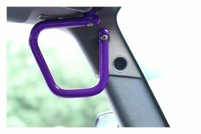 Steinjager - Steinjager Front Rigid Style Grab Handles-Sinbad Purple for Jeep JK J0043589