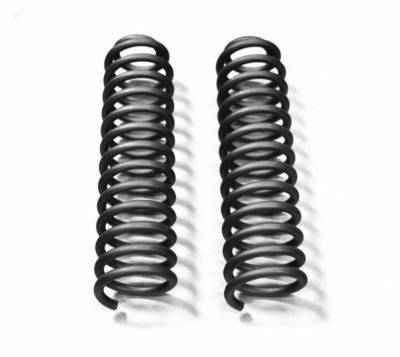 Steinjager - Steinjager 2.5" Lift Front Coil Springs Black for Wrangler JK J0046646