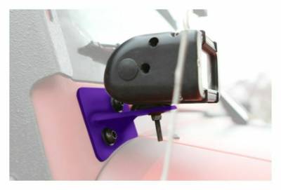 Steinjager - Steinjager A-Pillar Light Brackets-Purple for Wrangler JK J0043990