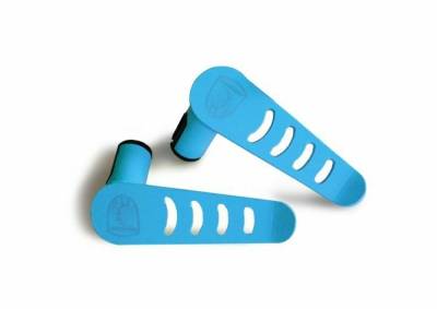 Steinjager - Steinjager Metal Style Foot Peg Kit-Playboy Blue for Wrangler JL J0048045