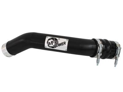 aFe Power - aFe 46-20148-B 3" Aluminum Hot Charge Pipe Black for 11-16 F250/F350 SD 6.7L