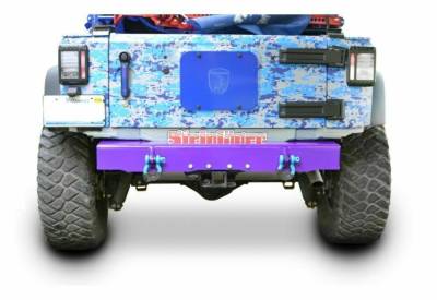 Steinjager - Steinjager Rear Off Road D-Ring Bumper-Sinbad Purple for Wrangler JK J0048149