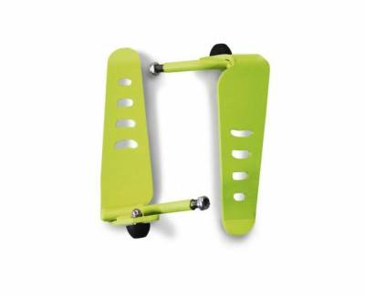Steinjager - Steinjager Metal Style Foot Peg Kit-Gecko Green for Wrangler TJ J0046534