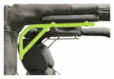Steinjager - Steinjager Rear Rigid Style Grab Handles-Gecko Green for Jeep JK 2DR J0046498