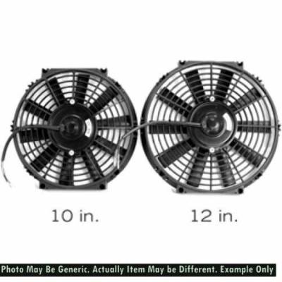 BLOX - BLOX Racing BXCC-00002-RD 12" Electric Slim Fan Red
