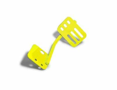 Steinjager - Steinjager Dead Pedal Foot Rest Kit-Neon Yellow for Wrangler JK J0046463