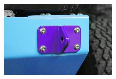 Steinjager - Steinjager Front/Rear Bumper D-Ring Mounts-Purple for Wrangler JK J0045339