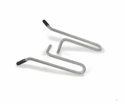 Steinjager - Steinjager Wire Style Foot Peg Kit-Gray Hammertone for Wrangler TJ J0045916