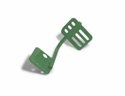 Steinjager - Steinjager Dead Pedal Foot Rest Kit-Locas Green for Wrangler JK J0046241