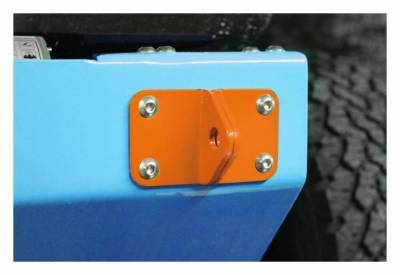 Steinjager - Steinjager Front/Rear Bumper D-Ring Mounts-Orange for Wrangler JK J0045328