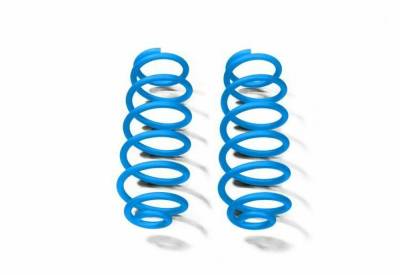Steinjager - Steinjager 4" Lift Rear Coil Springs-Playboy Blue for Wrangler JK J0046635
