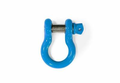 Steinjager - Steinjager J0048028 3/4" D-Ring Shackle 4.75 Ton PB Blue Each for Jeep JL