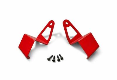 Steinjager - Steinjager 50" Upper Windshield Light Bracket Kit Red for Jeep TJ J0046797