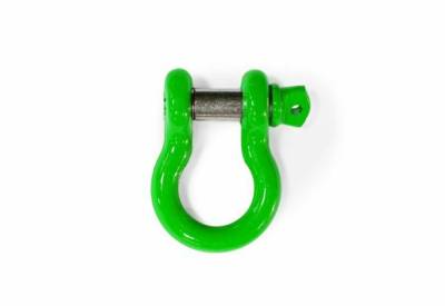 Steinjager - Steinjager 3/4" D-Ring Shackle 4.75 Ton-Neon Green EACH for Jeep JL J0048030