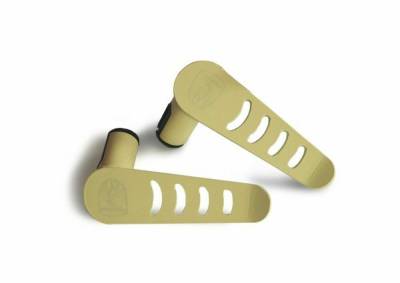 Steinjager - Steinjager Metal Style Foot Peg Kit-Military Beige for Wrangler JL J0048049