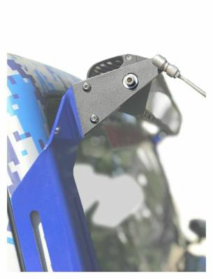 Steinjager - Steinjager Upper A-Pillar Limb Lifter Brackets-Gray for Jeep JK J0047545