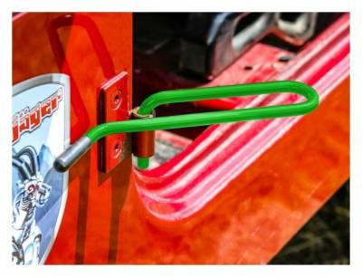 Steinjager - Steinjager Wire Style Foot Peg Kit-Neon Green for Wrangler YJ J0045931