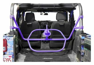 Steinjager - Steinjager Internal Spare Tire Carrier-Purple for Wrangler JK 2DR J0045503