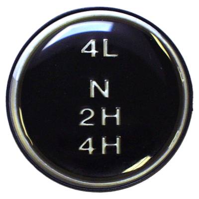 Crown Automotive Jeep Replacement - Crown Automotive J3241430 Shifter Bezel Cover Trim for 80-86 CJ5/CJ7/Scrambler