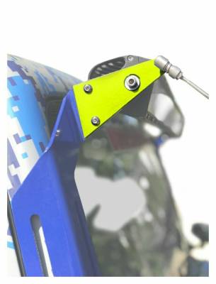 Steinjager - Steinjager Upper A-Pillar Limb Lifter Brackets-Yellow for Jeep JK J0047548