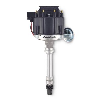Proform - Proform 66941BKC HEI Distributor Racing w/Vac-Adv Black Cap Chevy V8 Clamshell