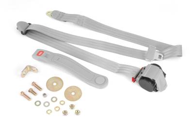 Omix - Omix 13202.32 3-Point Seatbelt Gray