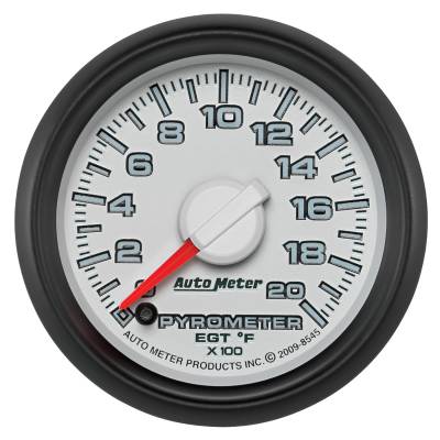 AutoMeter - AutoMeter 8545 Factory Pyrometer Gauge 0-2000F 2-1/16" for Gen 3 Dodge