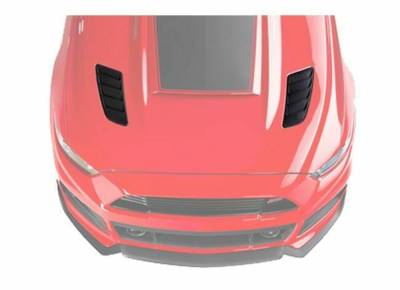 Roush Performance - Roush Performance 421869 Hood Heat Extractors-Unpainted for 15-17 Mustang GT