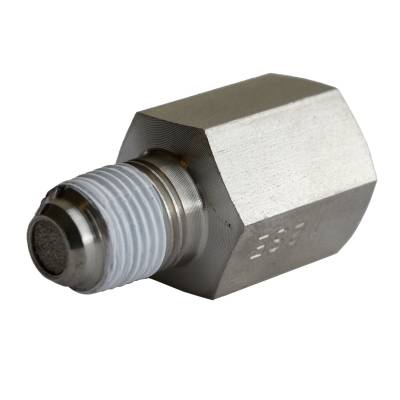 AutoMeter - AutoMeter 3279 Fitting Fuel Press Adapter 1/8" NPT Male To 1/8" NPT Female Steel