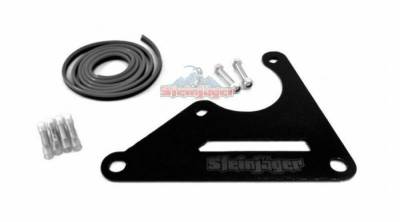 Steinjager - Steinjager J0041007 Vacuum Pump Relocation Bracket Black for 07-18 Wrangler JK