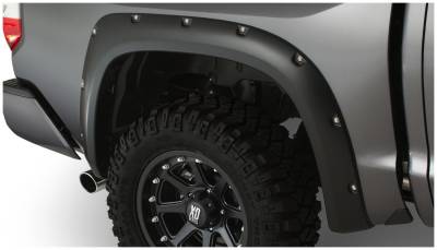 Bushwacker - Bushwacker Pocket Style Rear Fender Flares Black for Tundra 30040-02