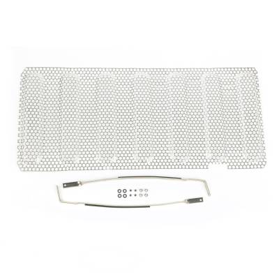 Rugged Ridge - Rugged Ridge Perforated Stainless Mesh Grille Insert-Satin 11401.22