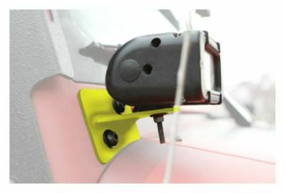 Steinjager - Steinjager A-Pillar Light Brackets-Lemon Peel for Wrangler JK J0041577