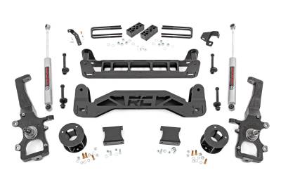 Rough Country Suspension Systems - Rough Country 52330 4" Suspension Lift Kit for 04-08 Ford F150 RWD