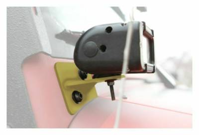Steinjager - Steinjager A-Pillar Light Brackets-Mil. Beige for Wrangler JK J0041581