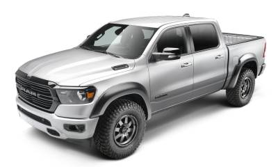 Bushwacker - Bushwacker Extend-a-Fender Fender Flares Black for Dodge RAM 50926-02