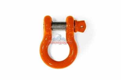Steinjager - Steinjager 3/4" D-Ring Shackle 4.75 Ton-Orange EACH for Jeep JK J0045649