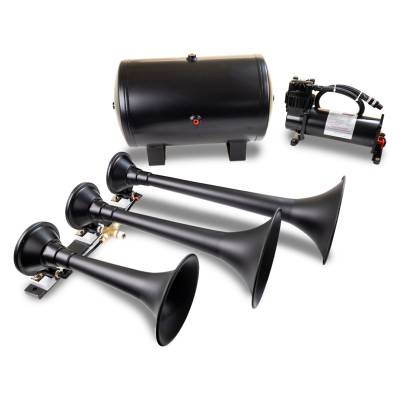 Kleinn Automotive Accessories - Kleinn Automotive HK9 Pro Blaster Triple Air Horn Kit
